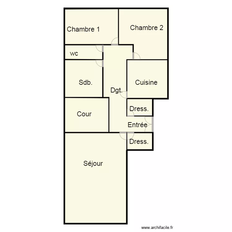 Plan POUR JENNIFER. Plan de 