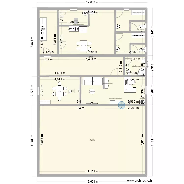 boucherie 2. Plan de 13 et 438 m² boucherie 2. Plan de 13 et 438 m²
