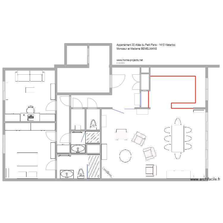 BEMELMANS 010323 2. Plan de 0 pièce et 0 m2