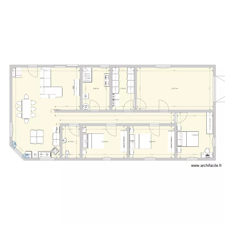 Saint p&eacute;lerin travaux v2. Plan de 