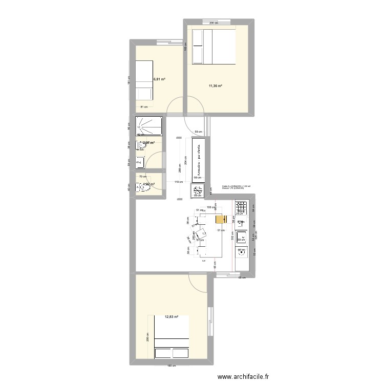 APT ESSAOUIRA . Plan de 0 pièce et 0 m2