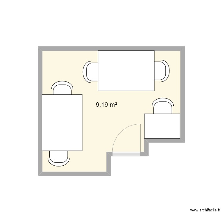 Blomet petite salle. Plan de 0 pièce et 0 m2