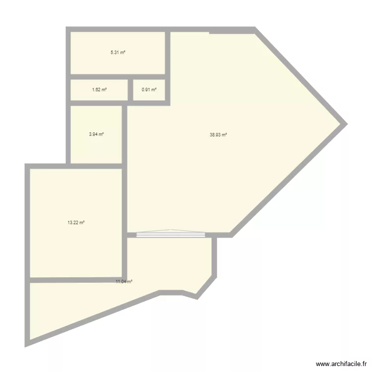 ROYAN PLAN VIDE. Plan de 