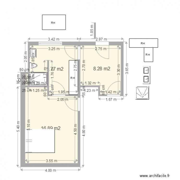 Dressing SDD 03. Plan de 0 pièce et 0 m2