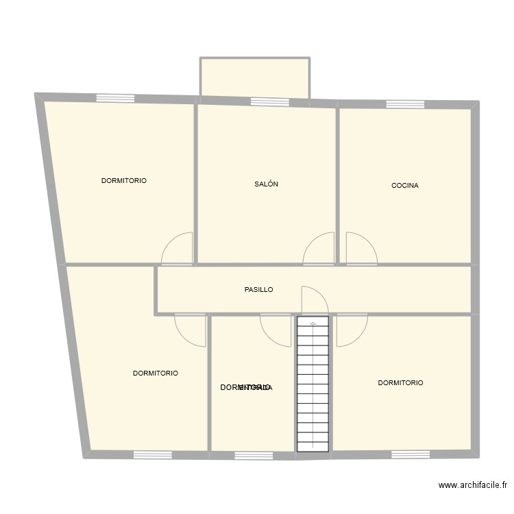 BIOTA INSERCONS P1. Plan de 9 pièces et 93 m2