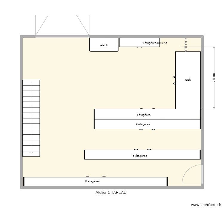Atelier CHAPEAU 2. Plan de 0 pièce et 0 m2