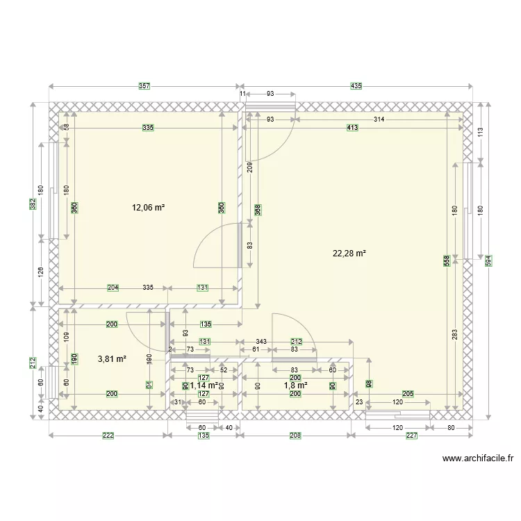 Maison bois cotations. Plan de Maison bois cotations. Plan de