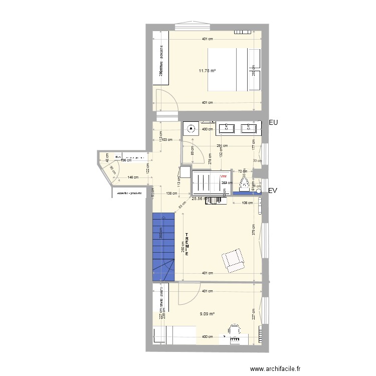 93310 2. Plan de 0 pièce et 0 m2