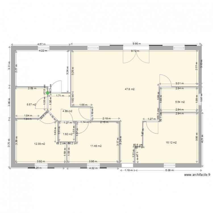 Maison mikit 221. Plan de 0 pièce et 0 m2