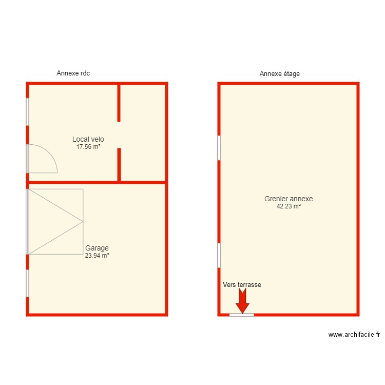 BI 6142 Annexe non côté. Plan de 0 pièce et 0 m2