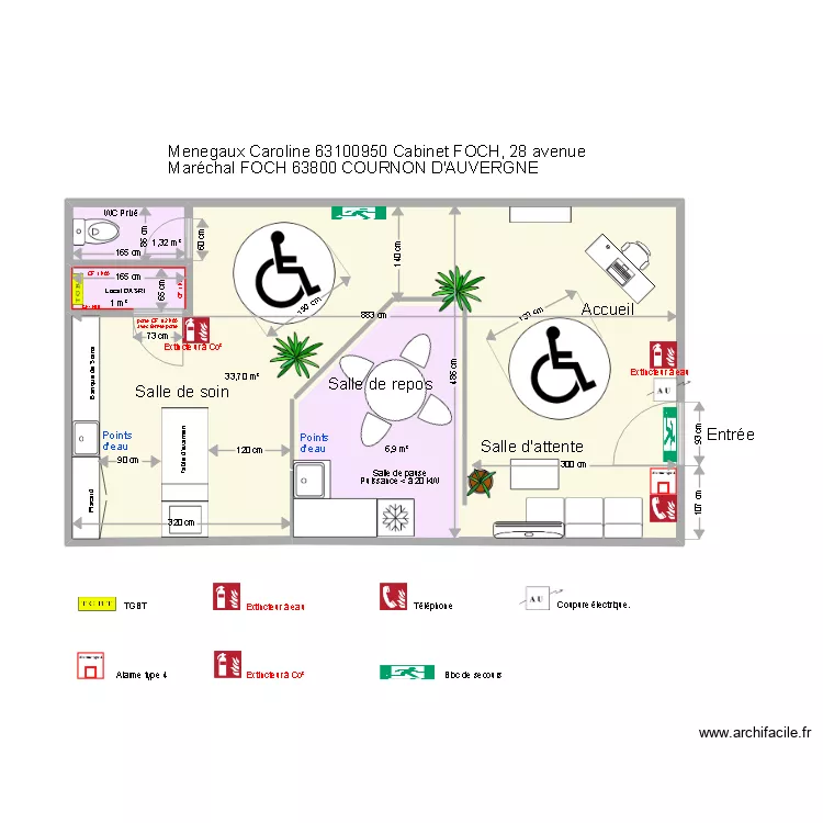 cabinet infirmier Foch 3. Plan de 