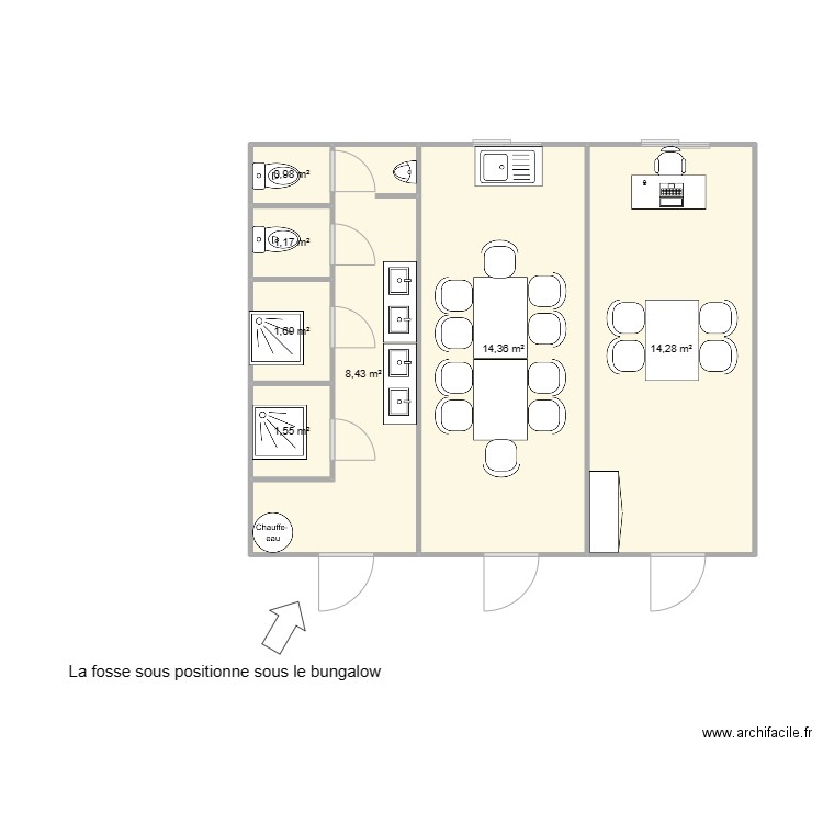 EIFFAGE - BONNEVAY. Plan de 0 pièce et 0 m2
