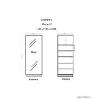 Placard Chambre 6 C