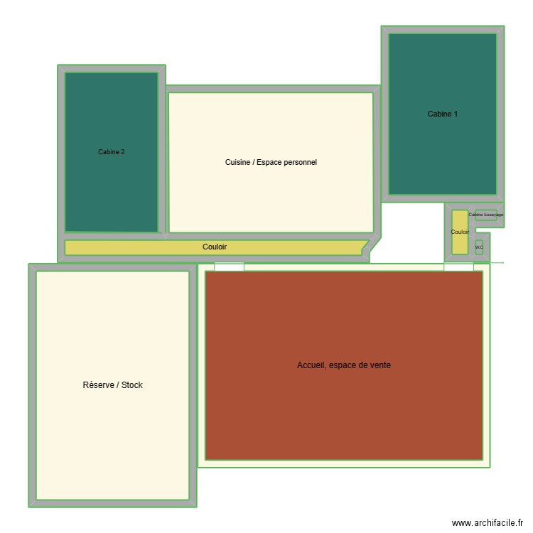 Plan Ambiance Beauté. Plan de 0 pièce et 0 m2