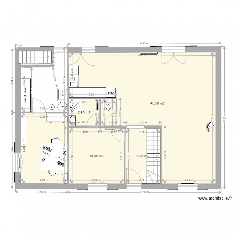 projet 3c nm. Plan de 0 pièce et 0 m2