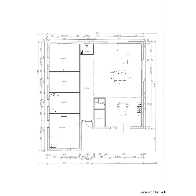 Plan Loic V2. Plan de 0 pièce et 0 m2
