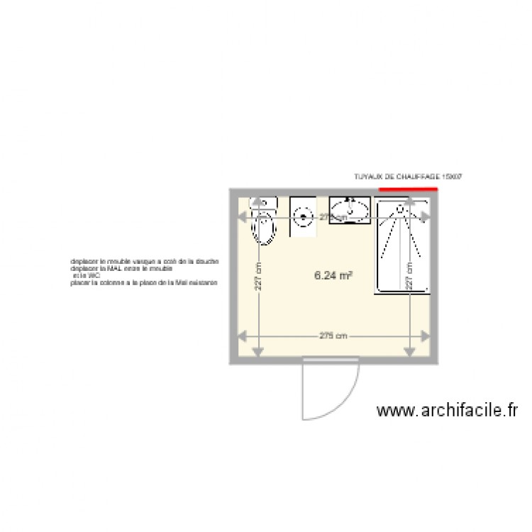 PLANQUE . Plan de 0 pièce et 0 m2