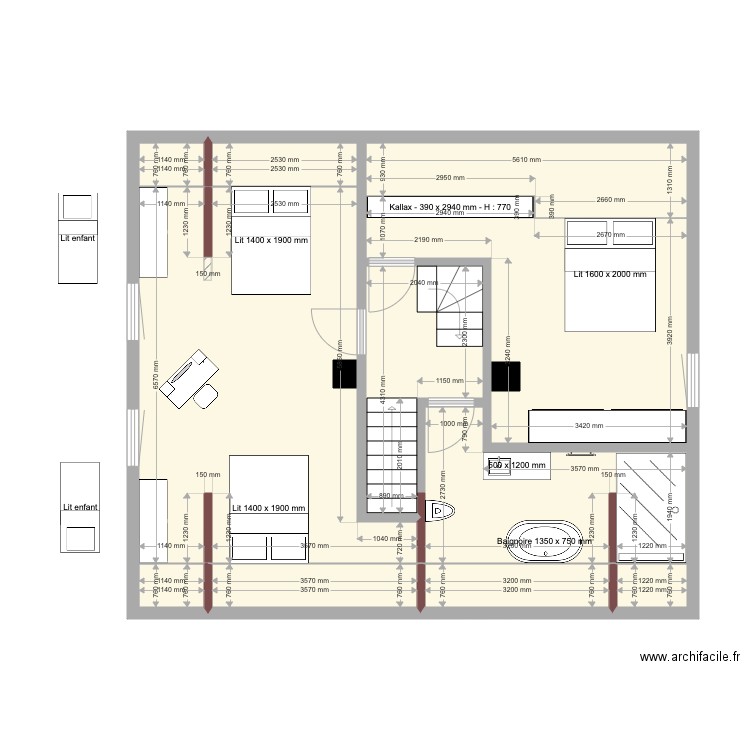 Thibaud PLAN BASE. Plan de 0 pièce et 0 m2