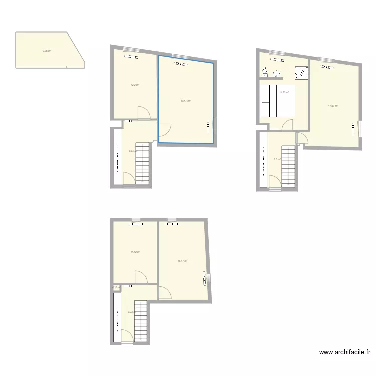 Josepsburg Etage. Plan de 