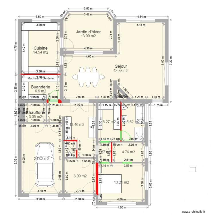 Moulin RDC 05. Plan de 0 pièce et 0 m2