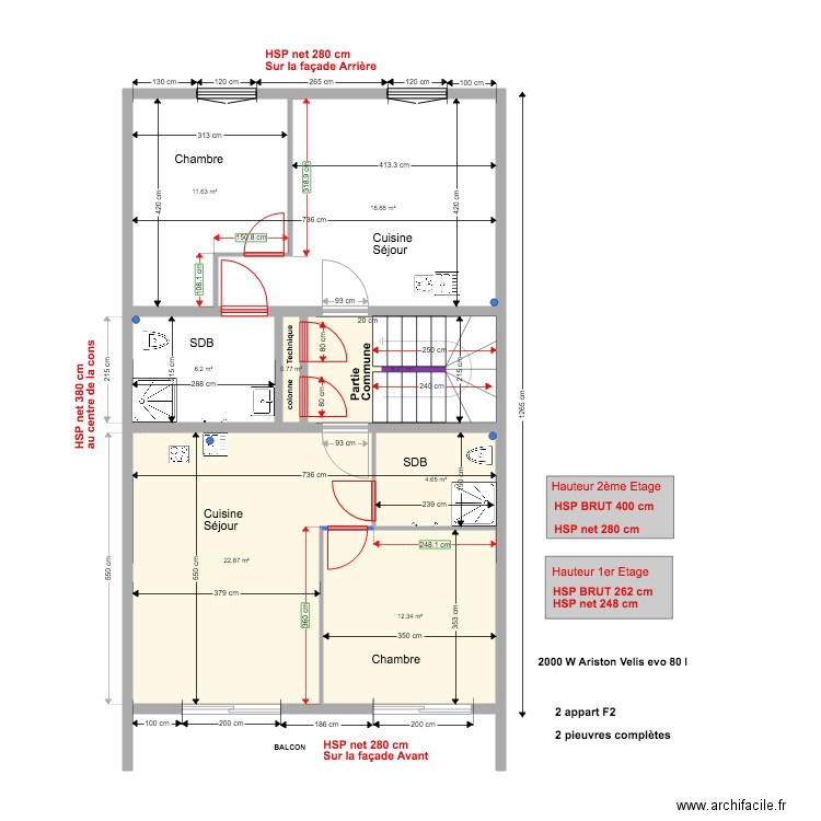 LOT B pour ISO PLACO 01 AOUT 2020. Plan de 0 pièce et 0 m2