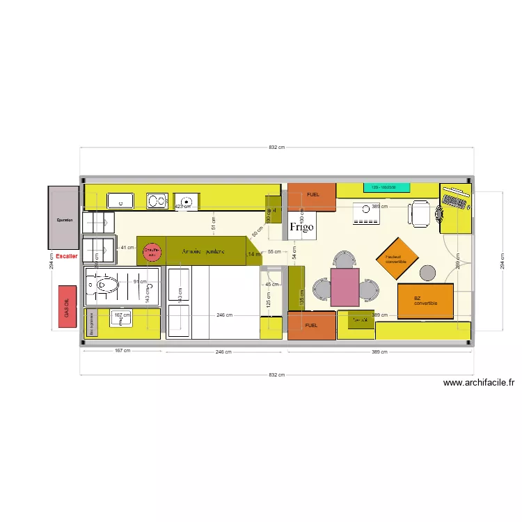Eau Claire 2. Plan de 