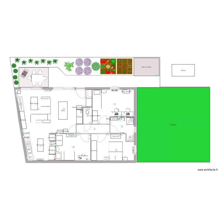 Projet Immo. Plan de 