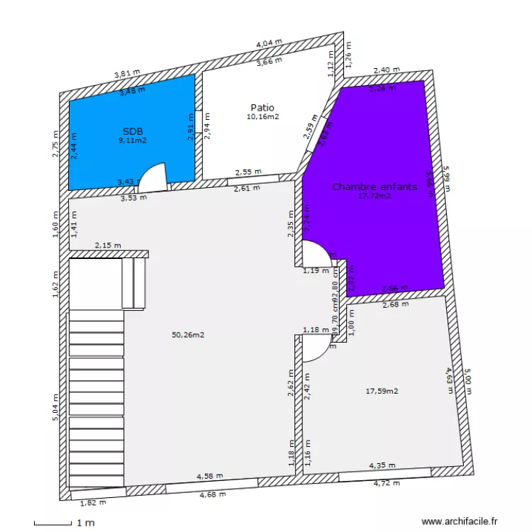 2 Etage. Plan de 