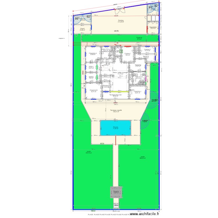 A LG 56 REZ. Plan de 0 pièce et 0 m2