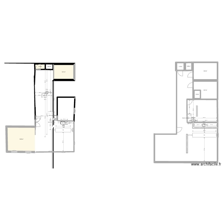 ND Nazareth V2. Plan de 11 pièces et 50 m2