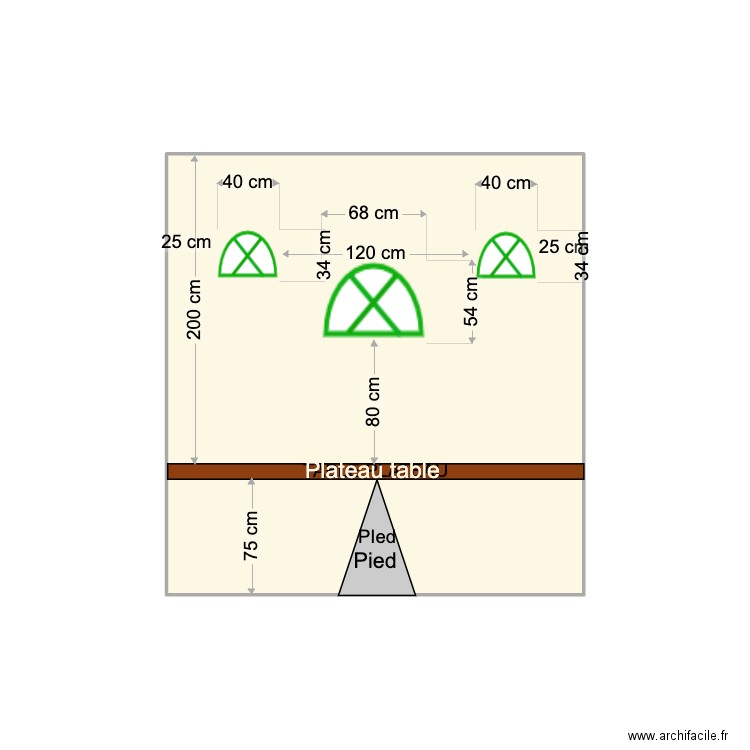 SAM RAYOL LUMINAIRE 1. Plan de 0 pièce et 0 m2