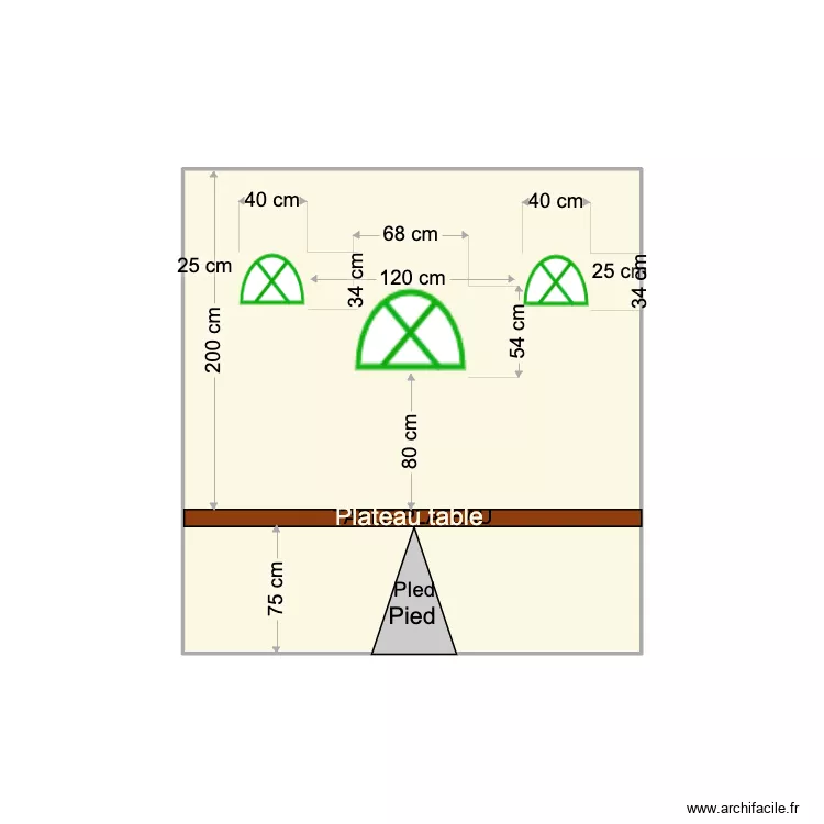 SAM RAYOL LUMINAIRE 1. Plan de 