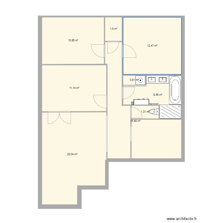 Plan eastman idee jp 2eme version. Plan de 0 pièce et 0 m2