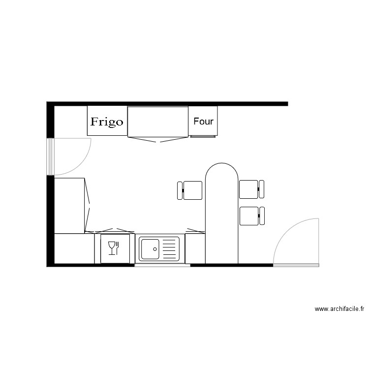 cuisine2. Plan de 0 pièce et 0 m2