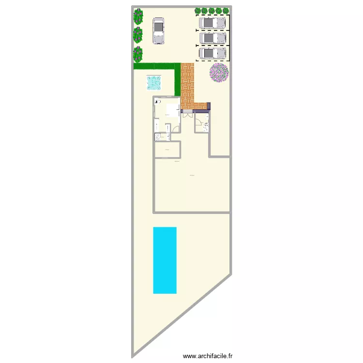 LA BAIE 2. Plan de LA BAIE 2. Plan de