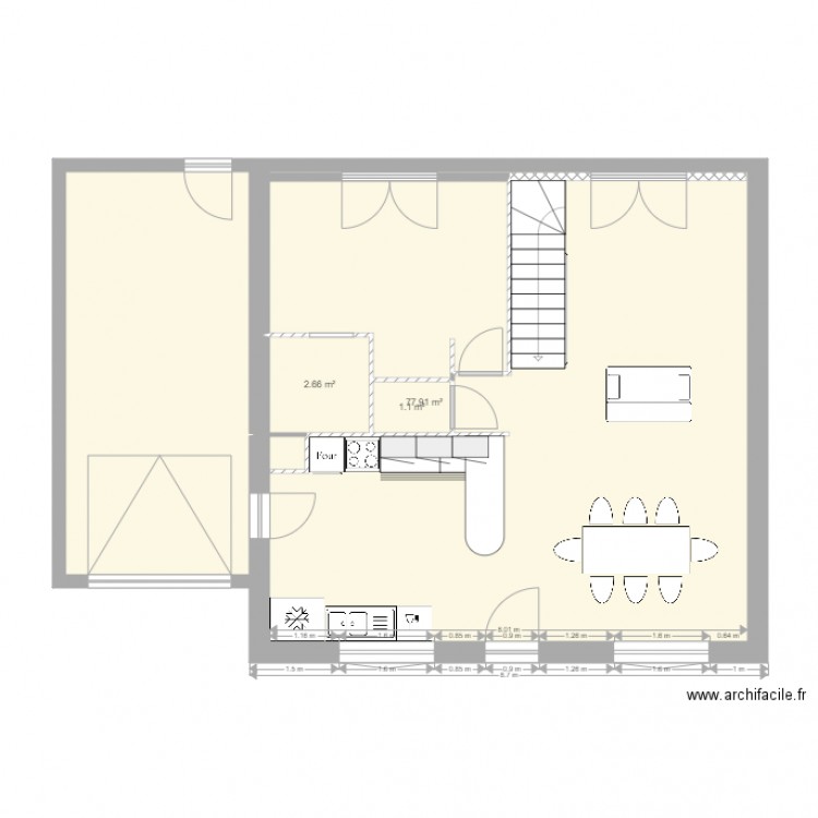 maison haut. Plan de 0 pièce et 0 m2