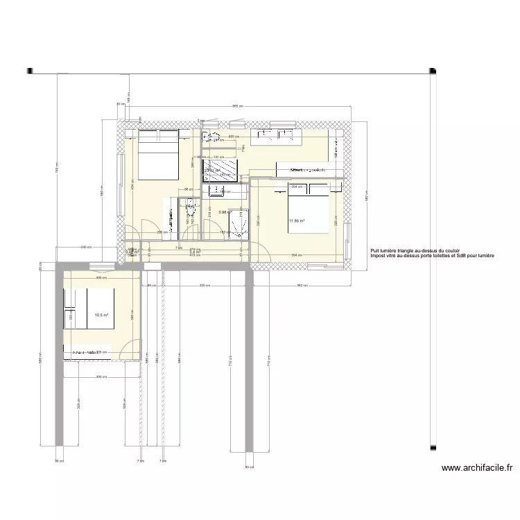 Soustons V2. Plan de 