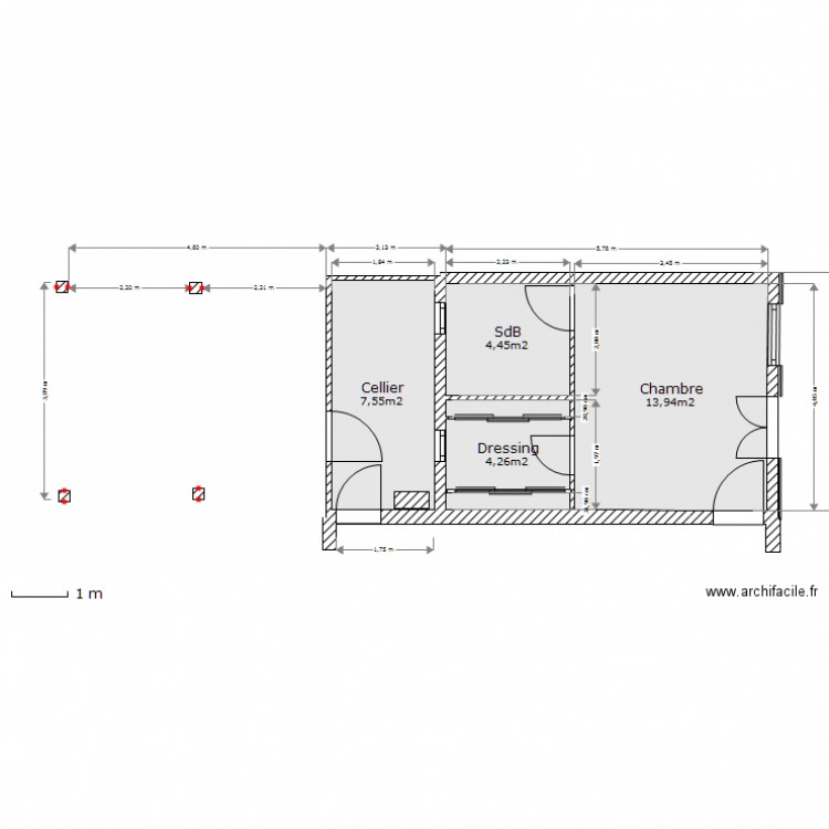 Guerin 3ème phase. Plan de 0 pièce et 0 m2