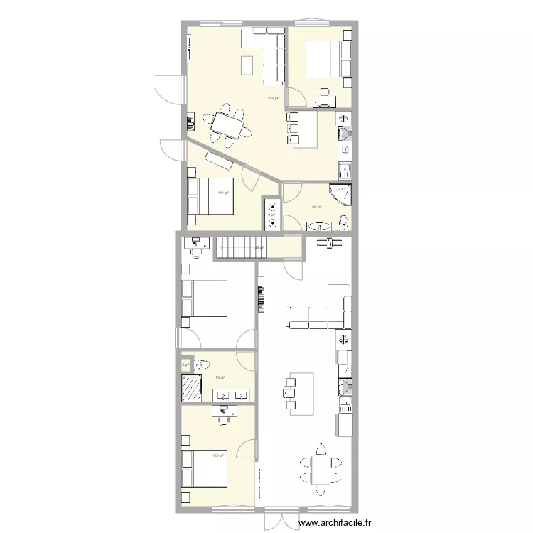 boucherie rdc basic. Plan de 