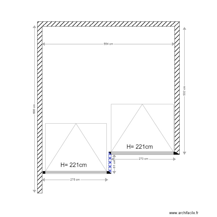 Plan BARRE 2. Plan de 0 pièce et 0 m2