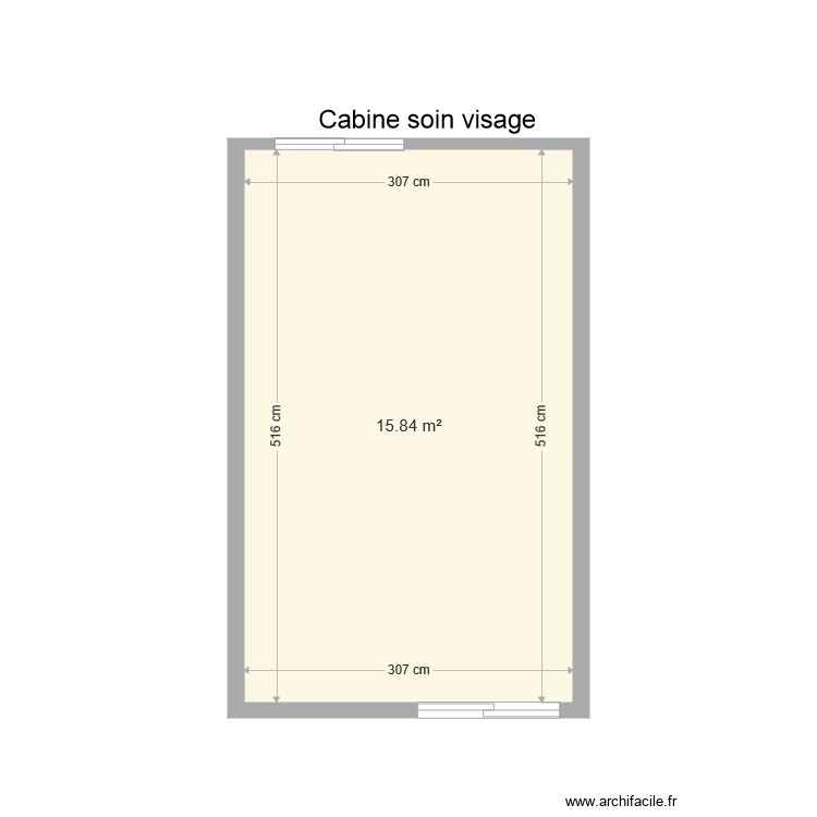 Cabine soin visage 3. Plan de 0 pièce et 0 m2 Cabine soin visage 3. Plan de 0 pièce et 0 m2