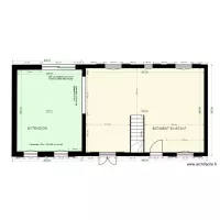 Plan rez de chauss&eacute;e