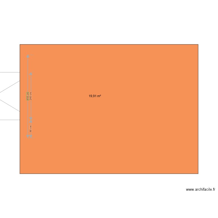 garage. Plan de 0 pièce et 0 m2