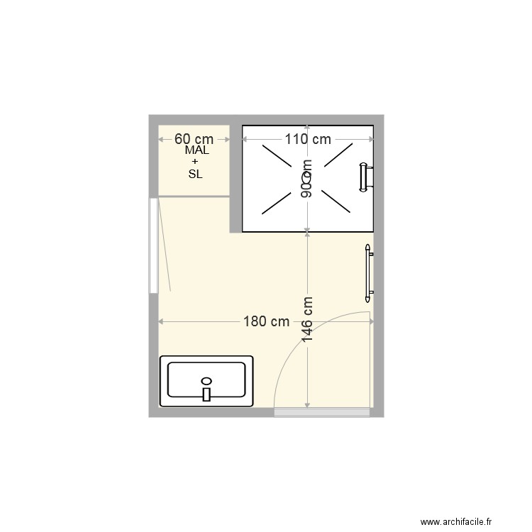 Plan Brosseau. Plan de 0 pièce et 0 m2