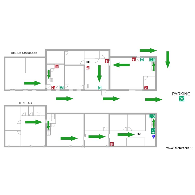 cabinet issue kine haut. Plan de 0 pièce et 0 m2