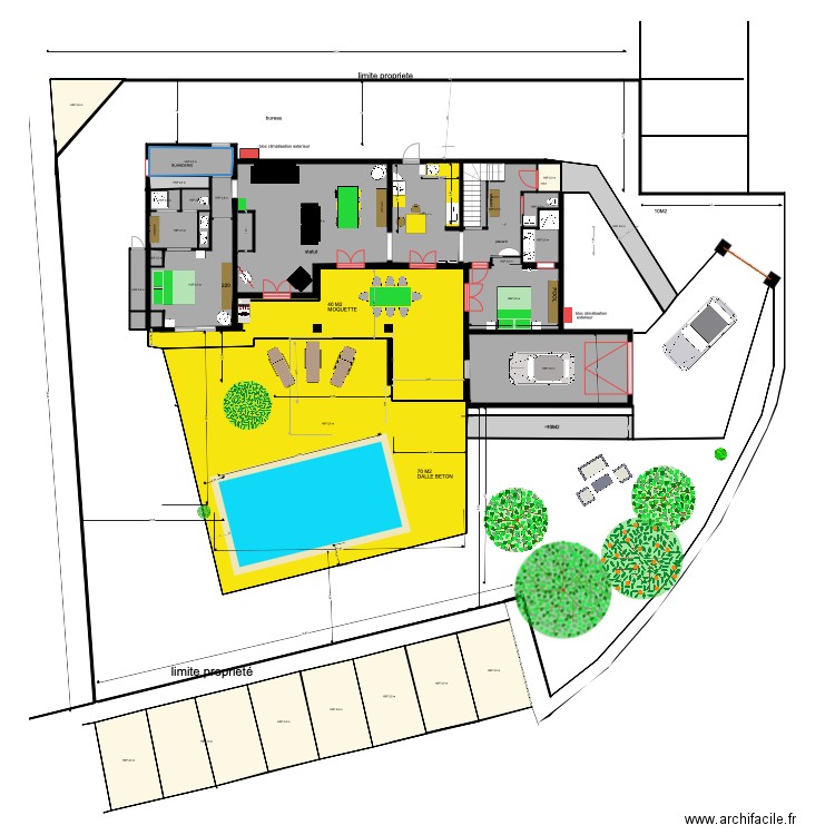 CADASTRE 12. Plan de 0 pièce et 0 m2