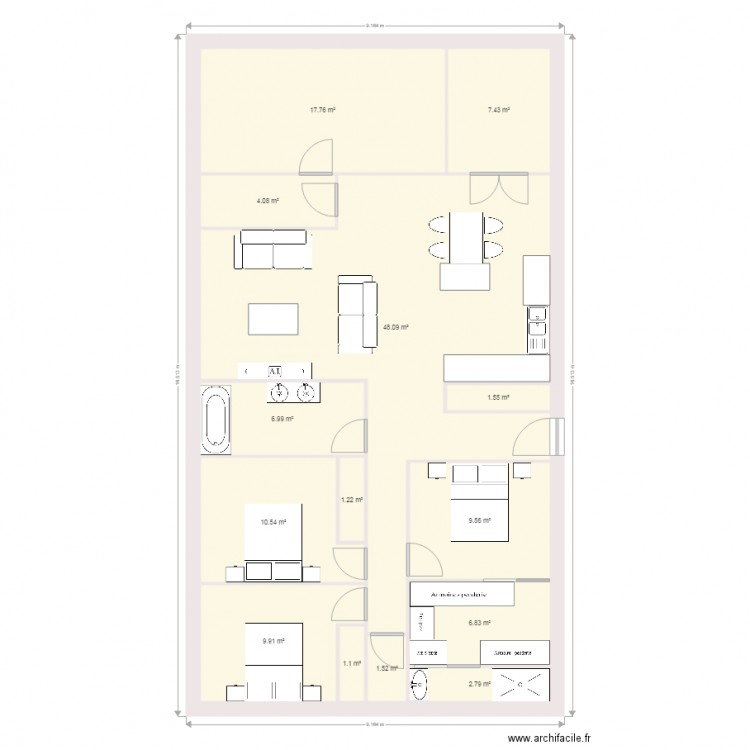 nico3. Plan de 0 pièce et 0 m2