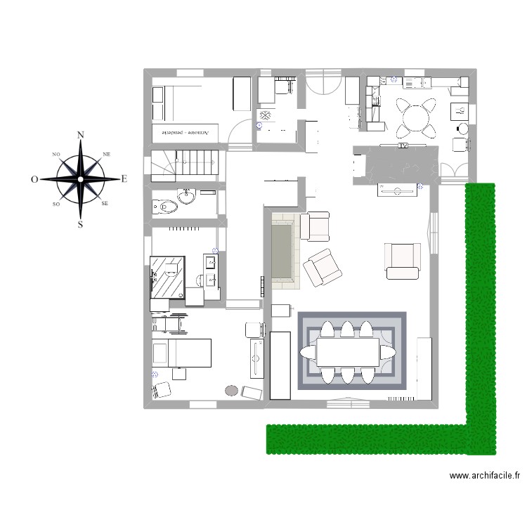 stage. Plan de 0 pièce et 0 m2