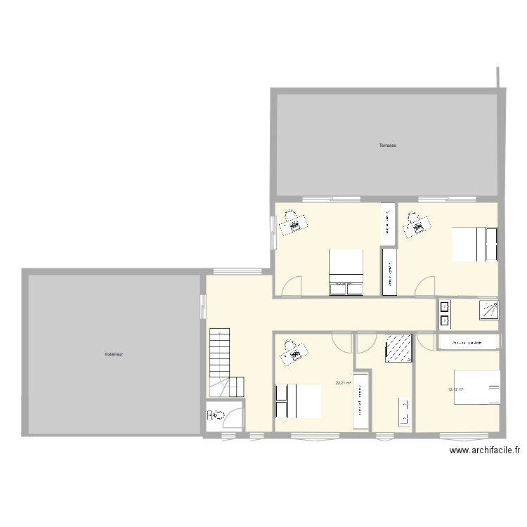 VMU2 étage. Plan de 0 pièce et 0 m2