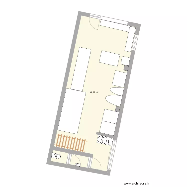 Microfournil. Plan de 